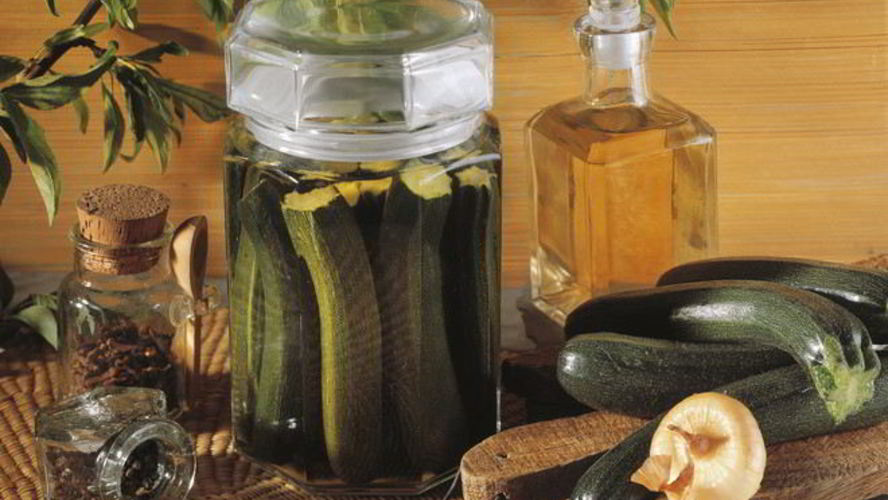 Рецепт маринованного кабачка