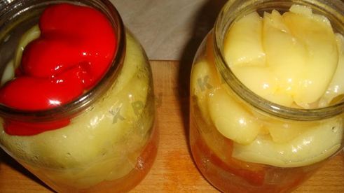 маринованный перец с медом на зиму