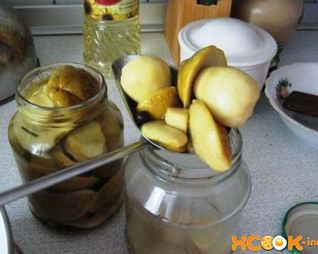 Маринованные боровики