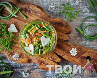 Маринованные чесночные стрелки