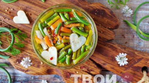 маринованные чесночные стрелки