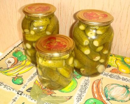 Маринованные корнишоны на зиму