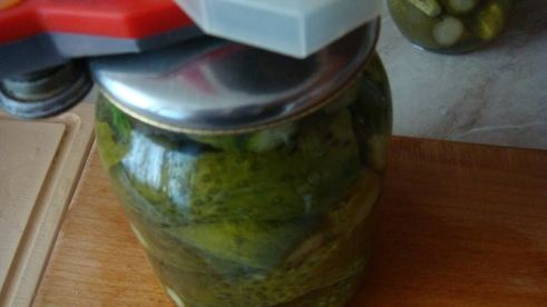 маринованные корнишоны на зиму