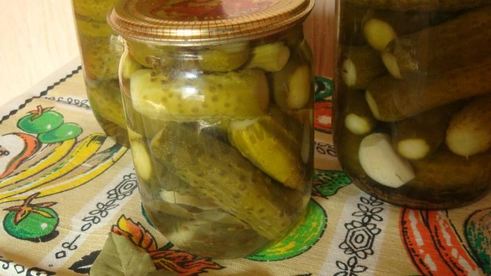 маринованные корнишоны на зиму