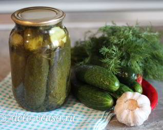 Маринованные огурцы на зиму