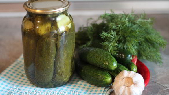 Рецепт Маринованных огурцов на зиму
