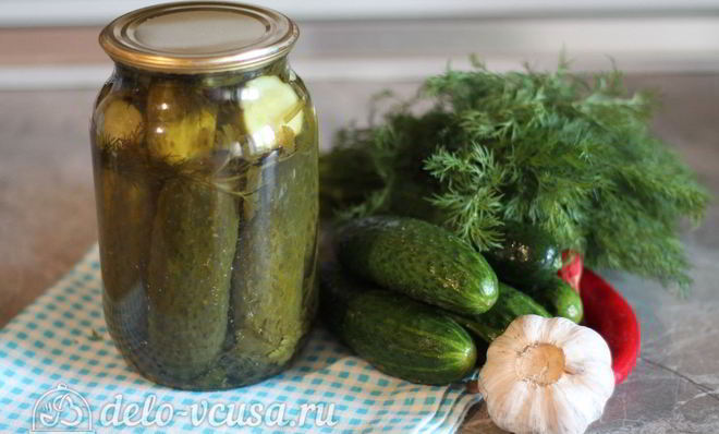 Маринованные огурцы на зиму