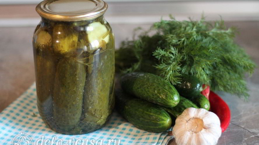 Рецепт маринованных огурцов на зиму