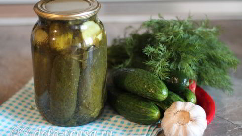 маринованные огурцы на зиму
