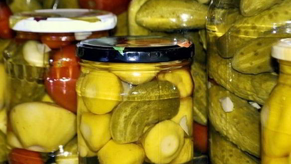 Рецепт Маринованных огурцов с патиссонами