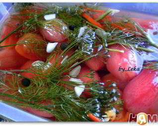 Маринованные помидоры в стиле НЮ