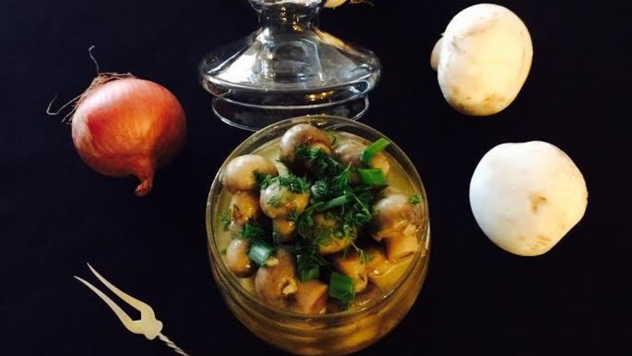 Рецепт маринованных шампиньонов