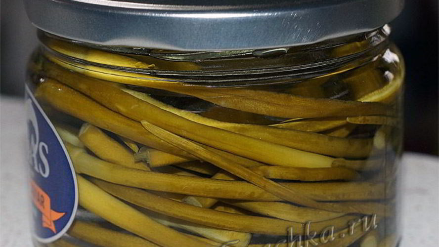 Рецепт маринованных стрелок чеснока