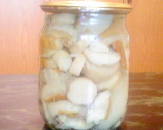 Свежие маринованные грибочки на зиму
