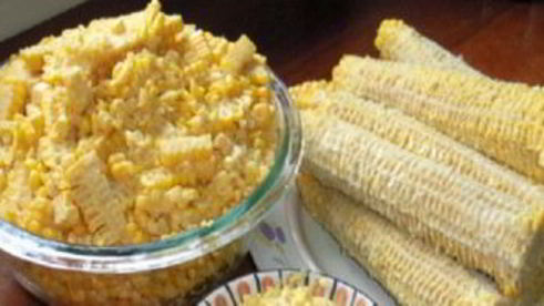 молодая кукуруза на зиму