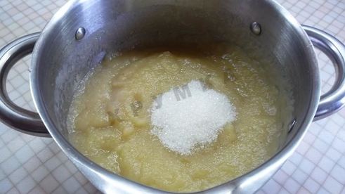 нежное яблочное пюре на зиму