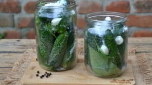 огурцы на зиму без закатки