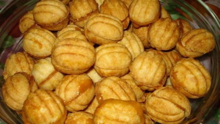 Рецепт орехов со сгущенкой