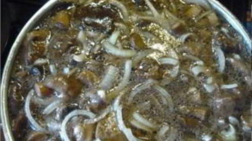 подберезовики, жареные на зиму