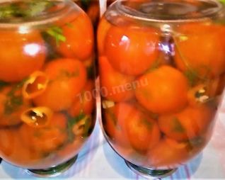 Помидоры остренькие без уксуса на зиму