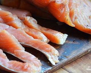 Горбуша слабосоленая