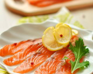 Малосольная семга