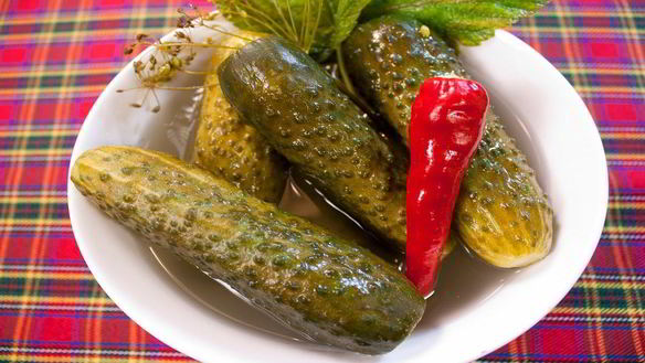 Рецепт Малосольных огурцов по-абхазски