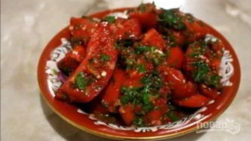 малосольные помидоры по-корейски