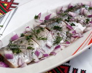 Сельдь соленая