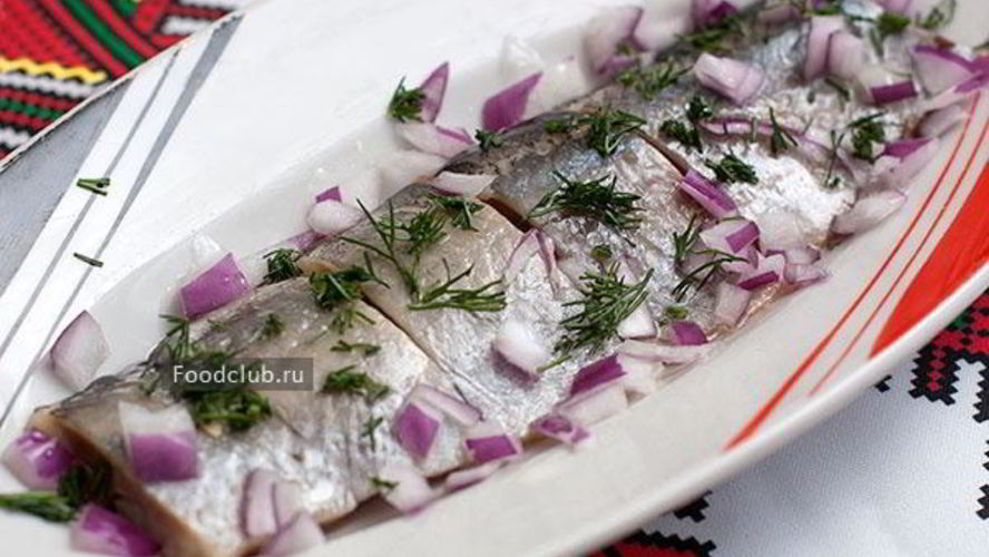Рецепт сельди соленой