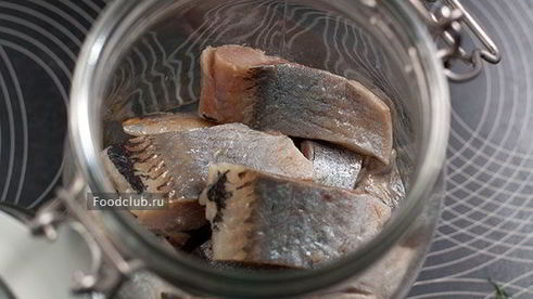 сельдь соленая