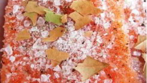 семга малосольная