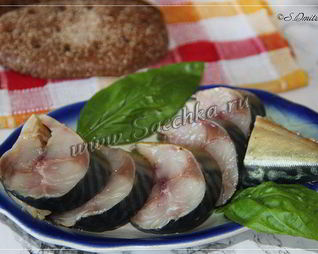 Соленая скумбрия