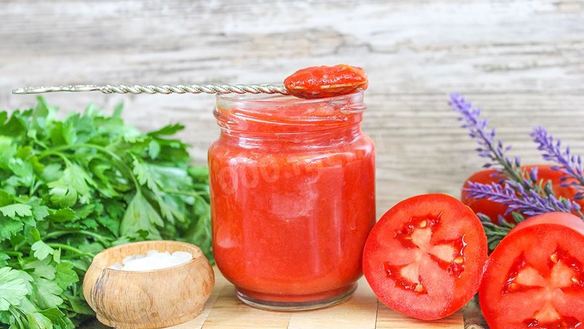 Рецепт Томатной пасты на зиму из помидор
