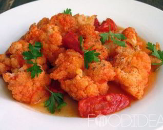 Цветная капуста в томате на зиму