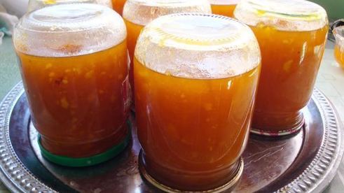 абрикосовое варенье с апельсинами