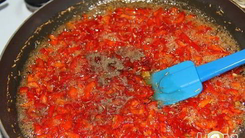 конфитюр из перца к мясным блюдам