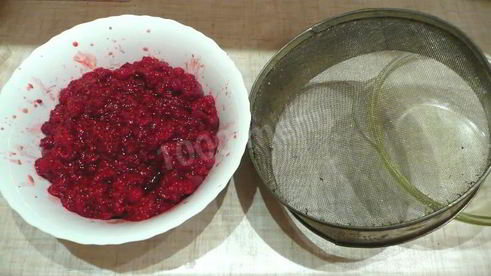 малиновый конфитюр из малины
