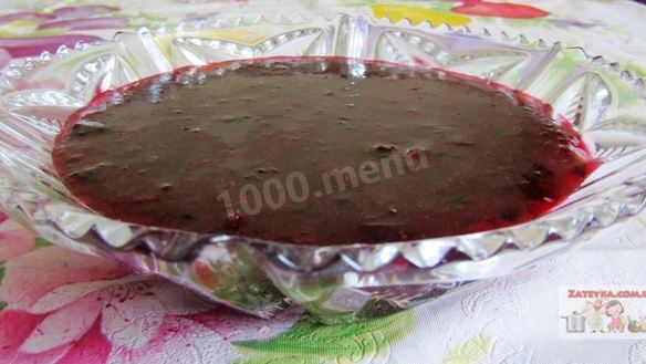 Рецепт Сырого варенья из красной и черной смородины