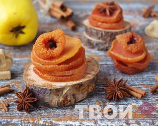 Цукаты из айвы