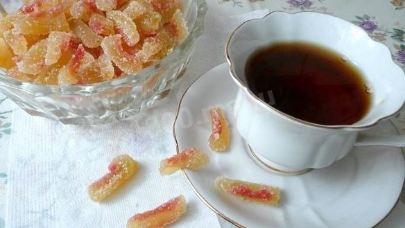 Рецепт Цукатов из арбузных корок