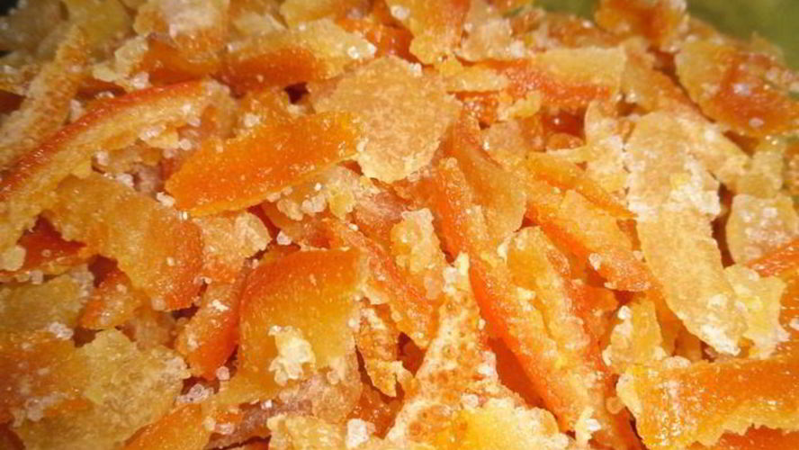 Рецепт цукатов из цитрусовых