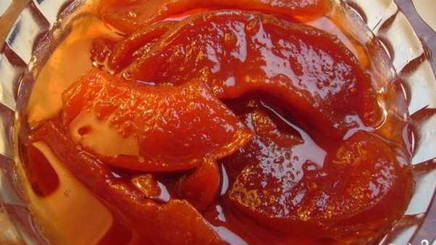 Рецепт варенья из айвы дольками