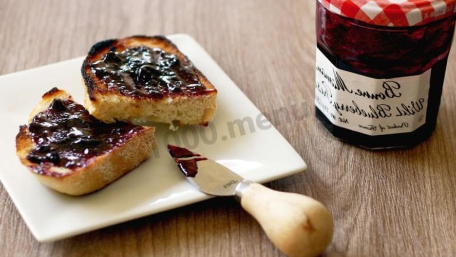 Рецепт варенья из черники без варки