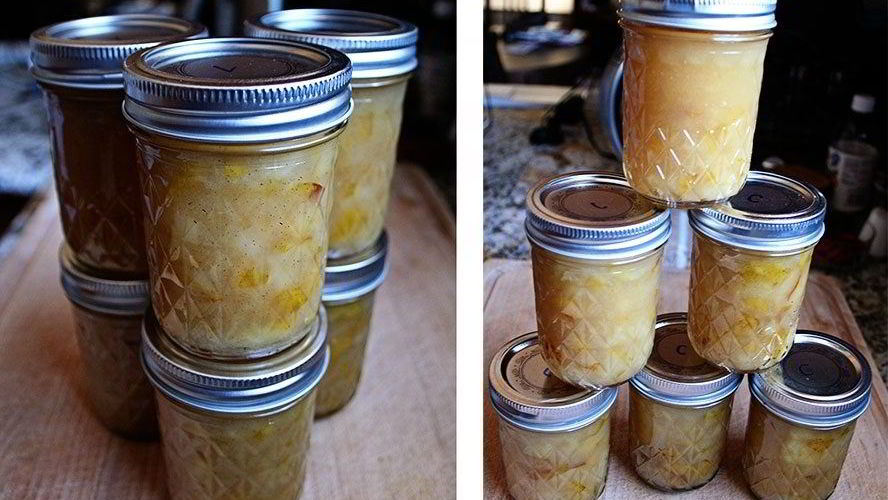 Рецепт варенья из груш дольками