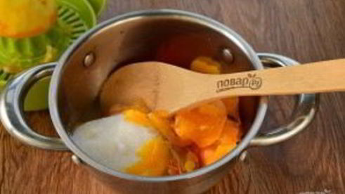 варенье из хурмы с апельсином