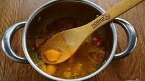 варенье из хурмы с апельсином