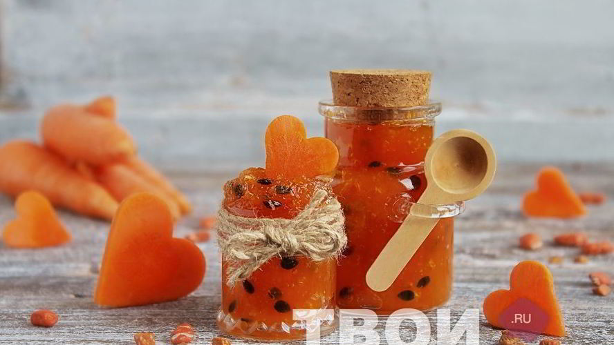 Рецепт варенья из моркови