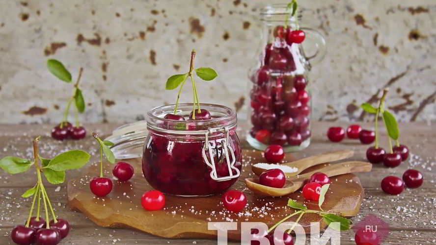 Рецепт варенья из вишни