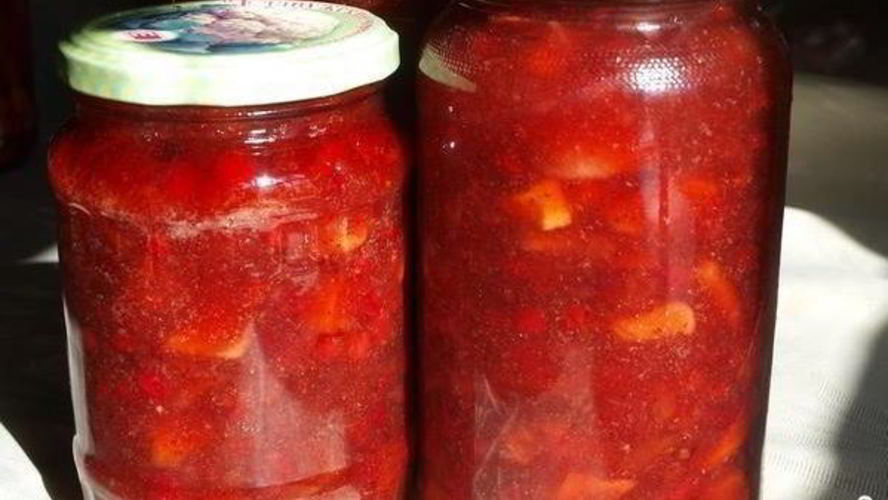 Рецепт варенья из яблок с брусникой
